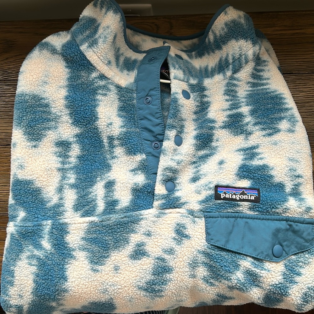 Patagonia synchilla pull over fleece